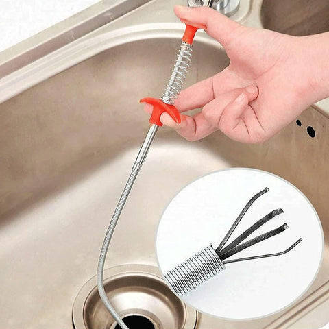 Sink Cleaning Tool Hair Blockage Remover (Pack of 2)