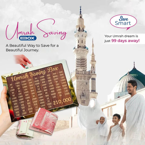 Umrah Goal Saving Box