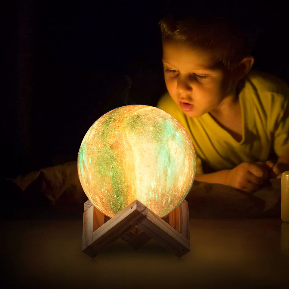 16 Colours 3D Moon Night Lamp