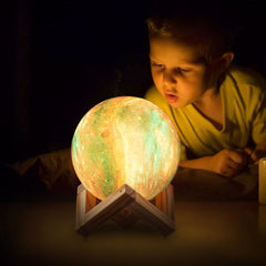 16 Colours 3D Moon Night Lamp