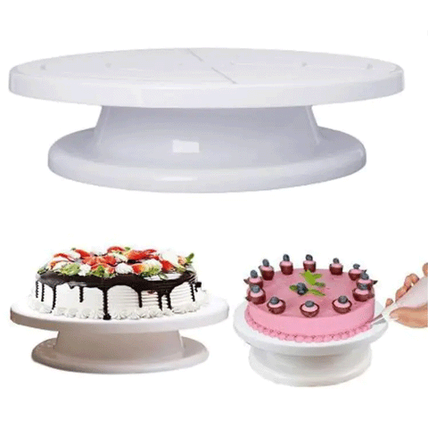 360 Rotating Cake Decorating Stand
