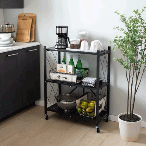 3-Tier Racks Utility Kitchen Storage Organizer