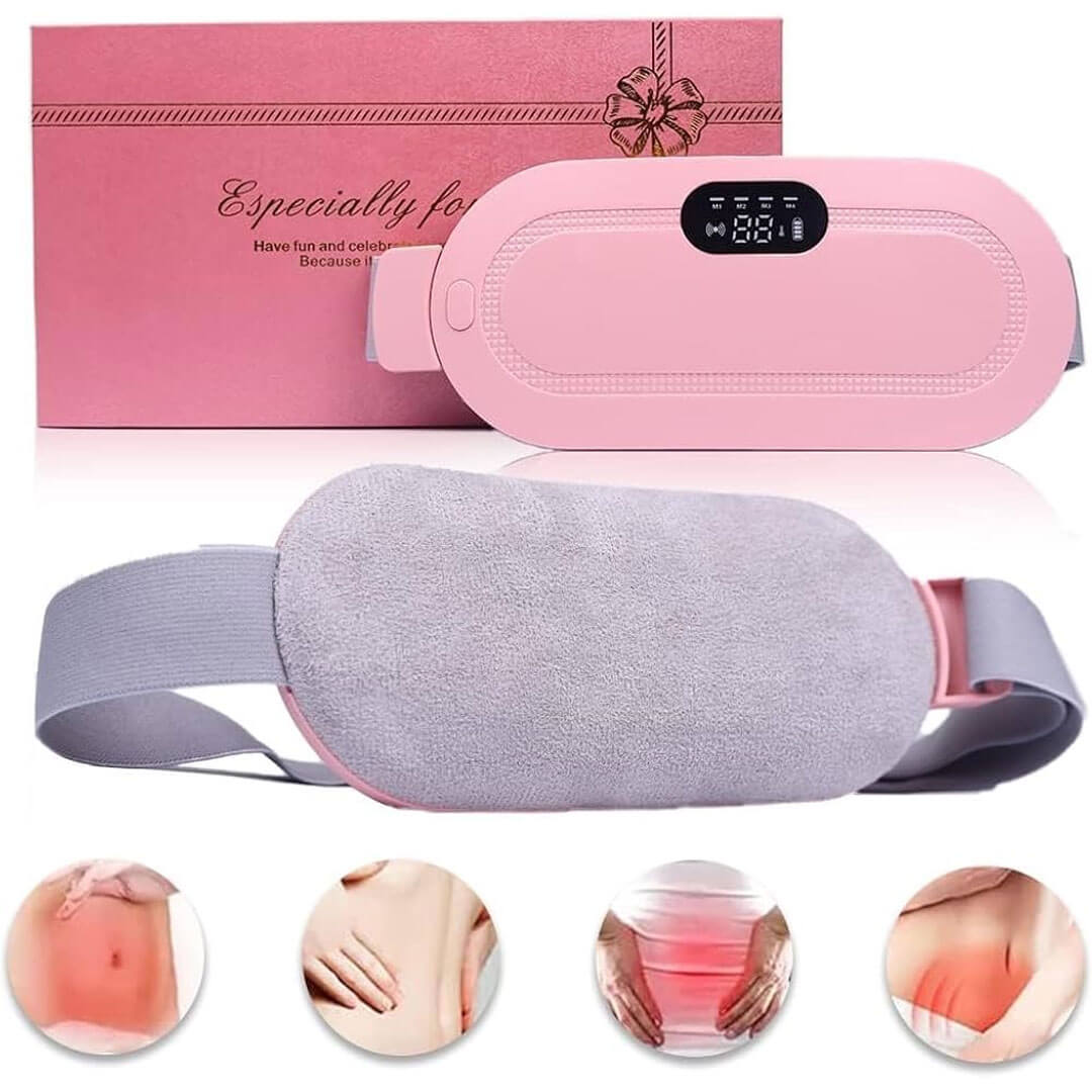 Periods Cramp Relief Belt Heating Massager