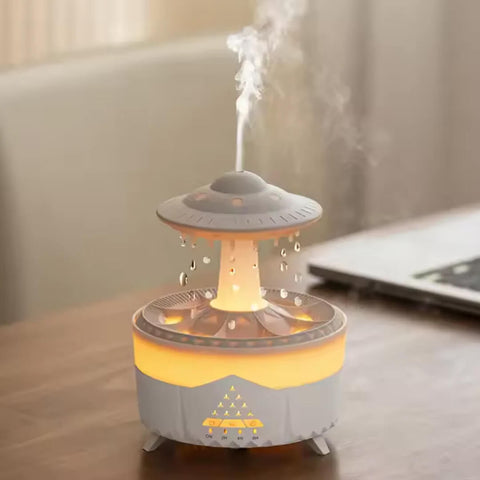 Rain Drop Flame Aroma Diffuser – 360ml