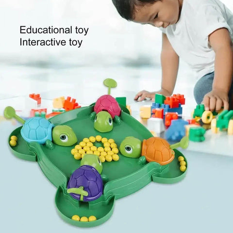 Gluttonous Hungry Turtle Interactive game