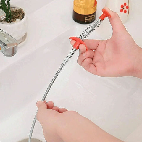 Sink Cleaning Tool Hair Blockage Remover (Pack of 2)