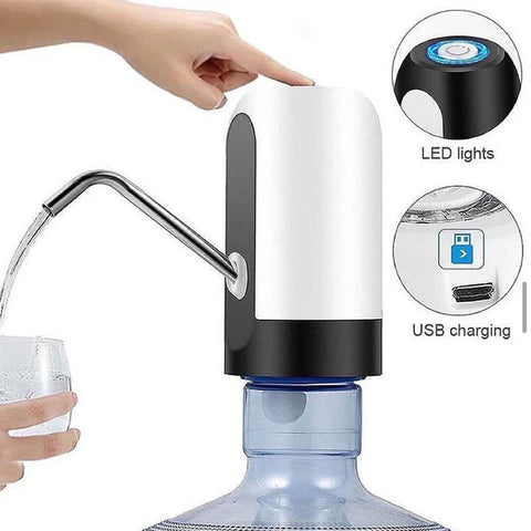 Portable Water Dispenser USB Rechargeable Pump