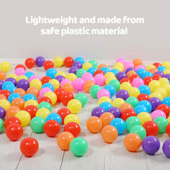 Multicolor 100Pcs Soft Plastic Tent Balls Set For Kids