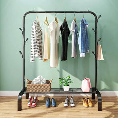 Clothes Hanging Stand Rack With Hook