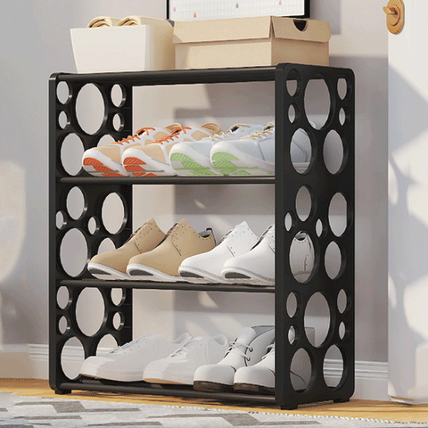 4 Layer Bubble Simple Shoe Rack