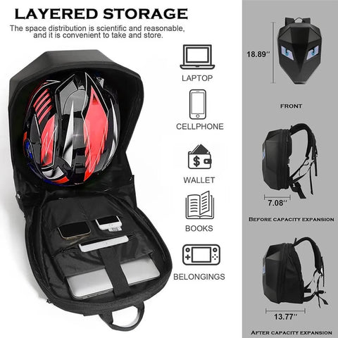 LED Eye Display Backpack
