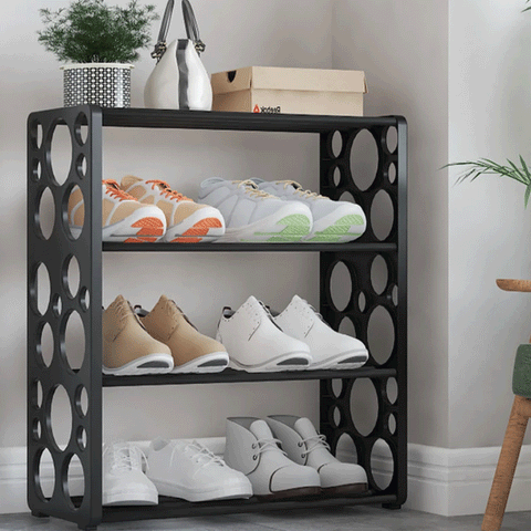 4 Layer Bubble Simple Shoe Rack