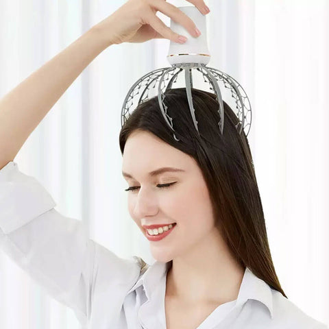 Portable Electric Octopus Scalp Massager with 12 Claws