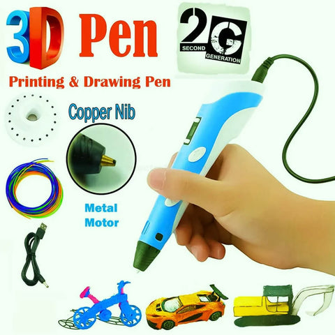 3D Drawing Pen Enhance Art and Imagination Skills