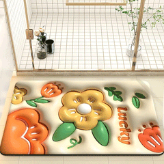 3D Stereo Bathroom Rug