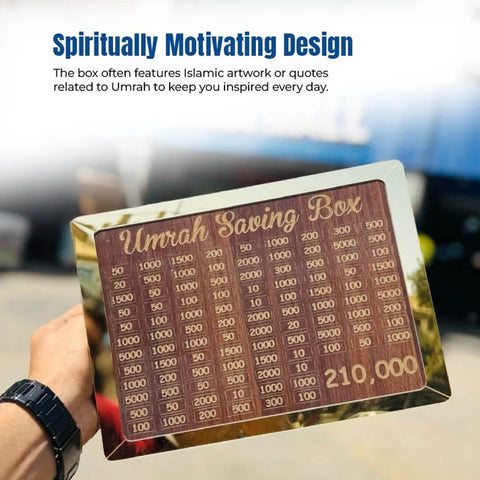 Umrah Goal Saving Box