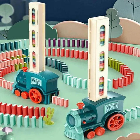 Atomatic Electric Domino Train Set