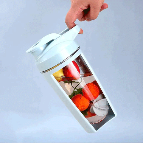 Portable Shaker Water Bottle 600Ml