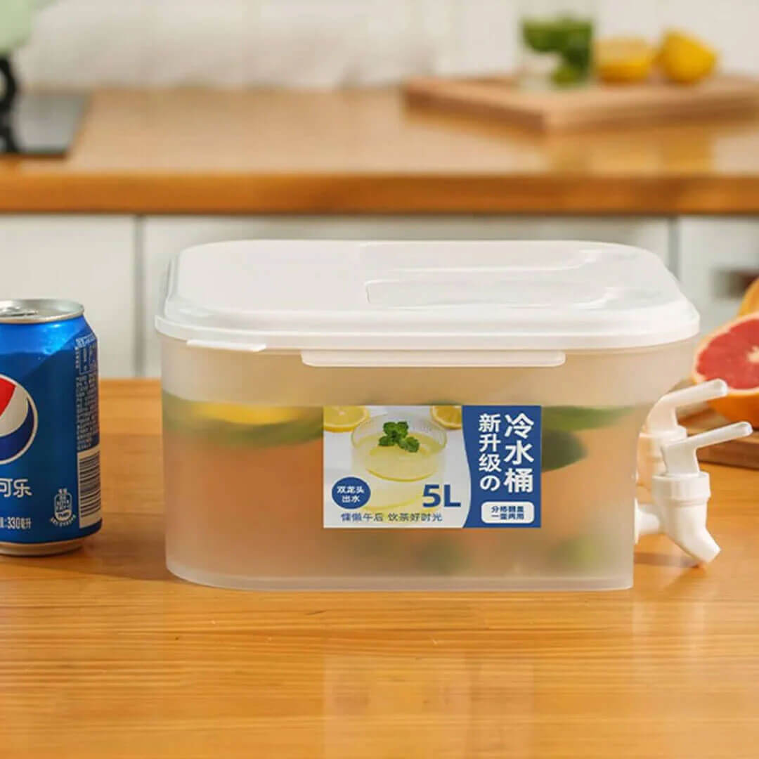 5L Double Tap Beverage Water Dispenser