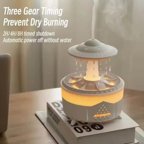 Rain Drop Flame Aroma Diffuser – 360ml