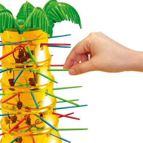 Mini Crazy Flipping Monkey Climbing Tower Game