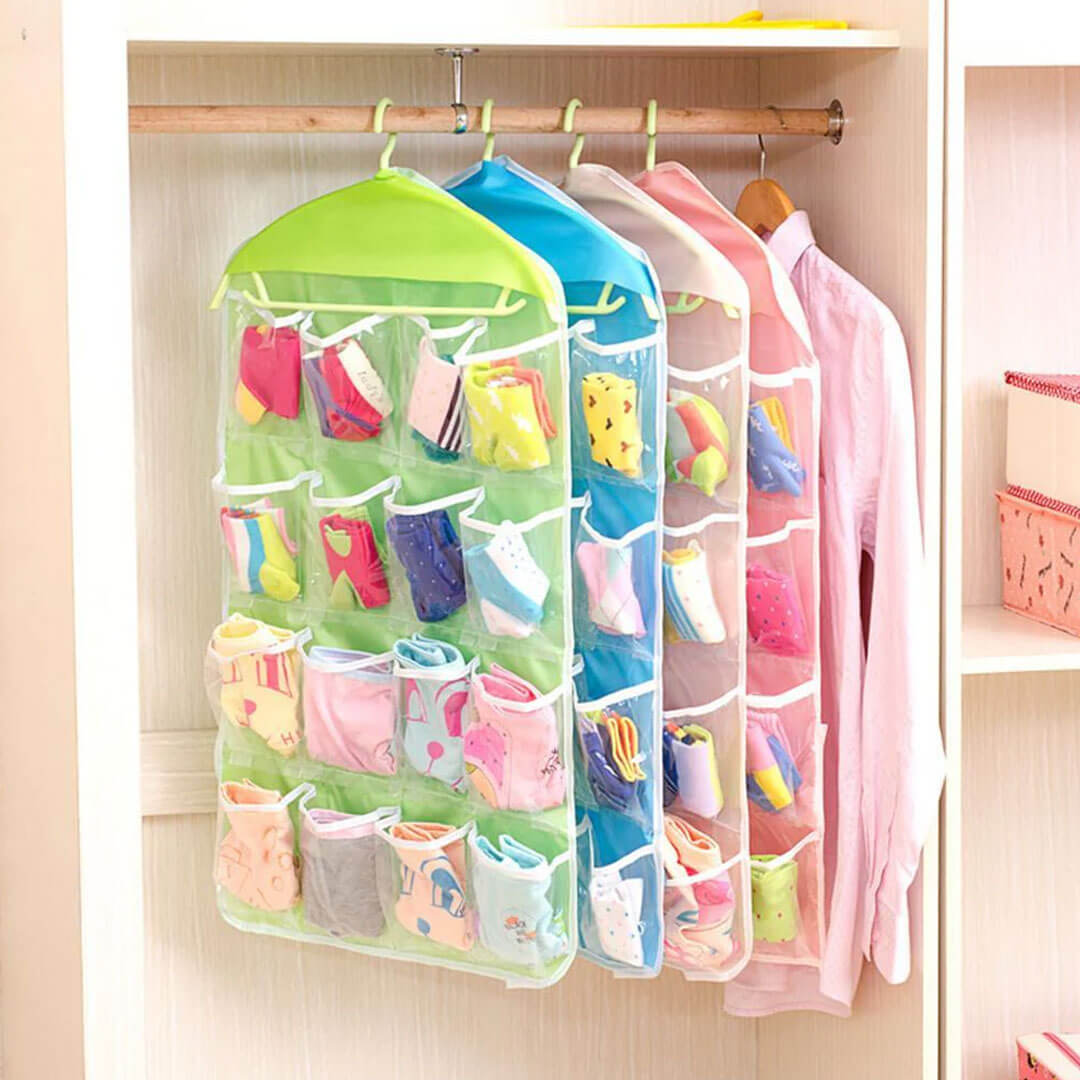 16 Pocket Organizer (Pack of 02)