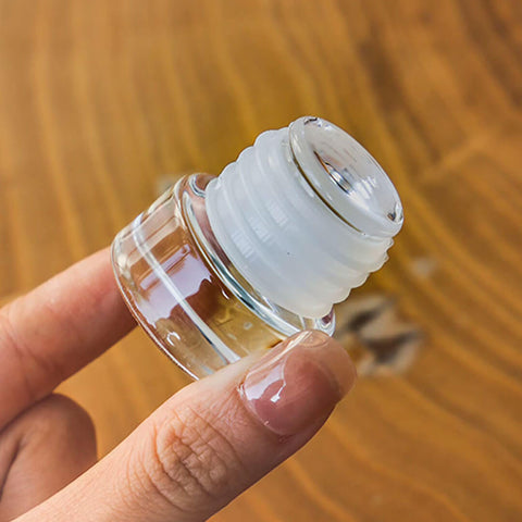 Glass Water Bottle With Time Marker
