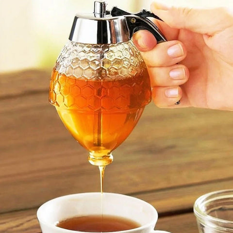 Acrylic Honey Dispenser