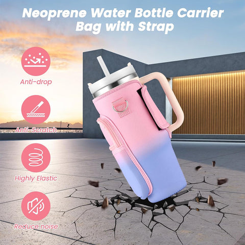 40 Oz Tumbler Carrier Bag with Shoulder Strap