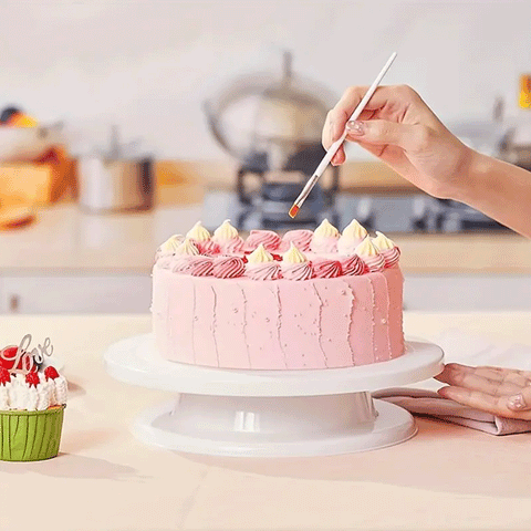 360 Rotating Cake Decorating Stand