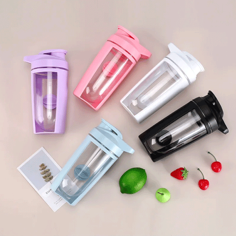 Portable Shaker Water Bottle 600Ml
