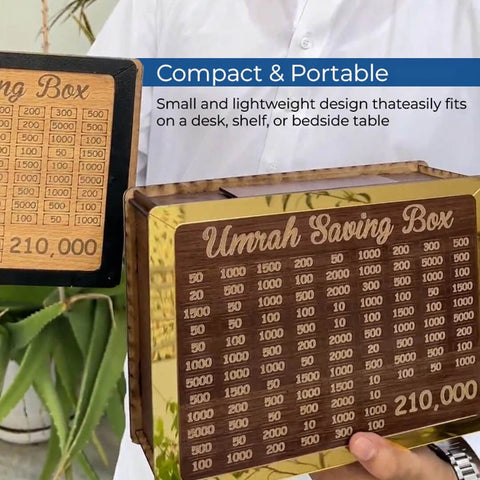 Umrah Goal Saving Box