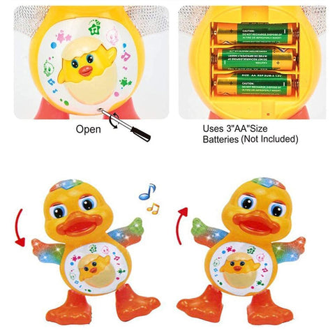 Duck With Music flashing lights for kids