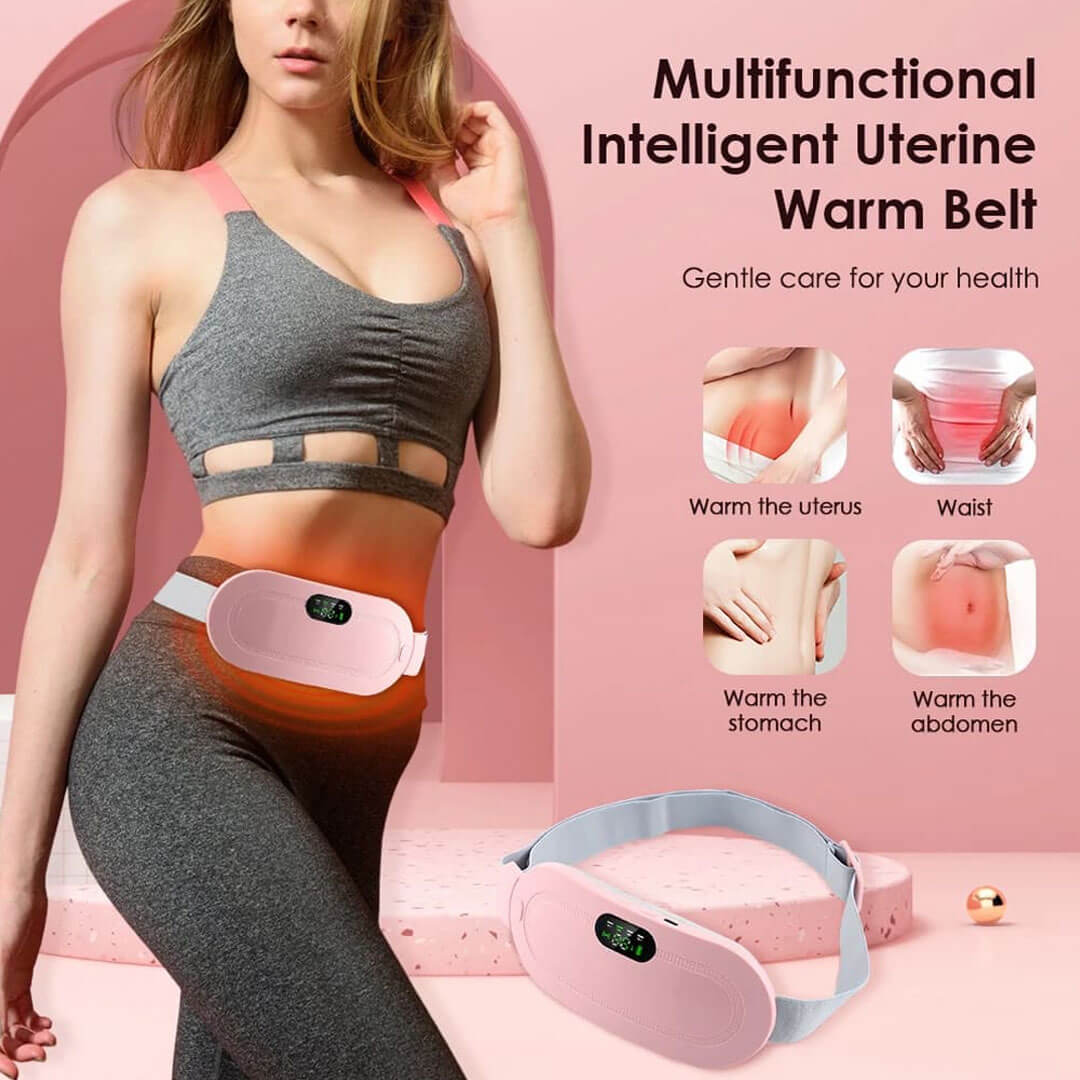 Periods Cramp Relief Belt Heating Massager