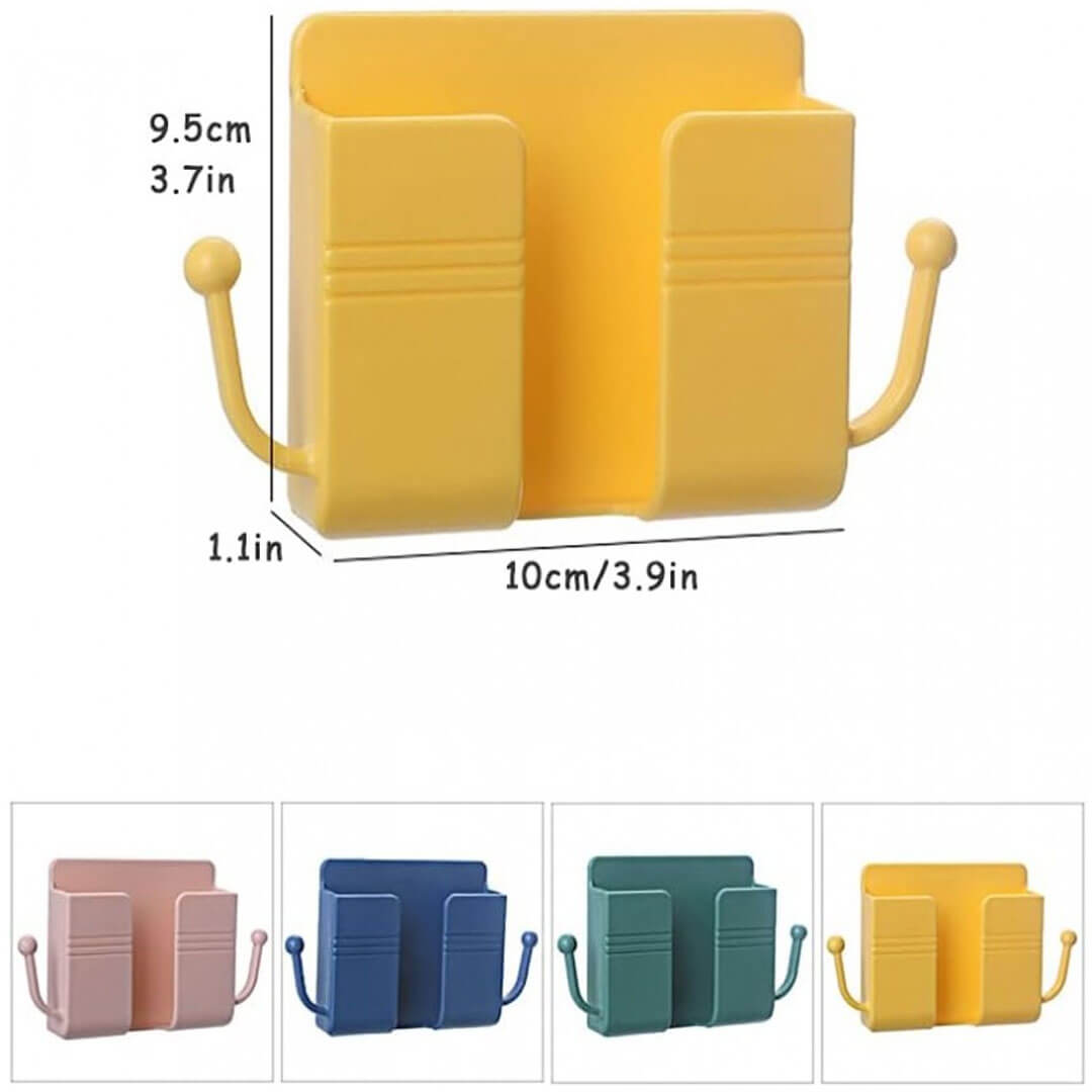 Mobile Phone Charging Holder Wall Mounted (Pack Of 2)