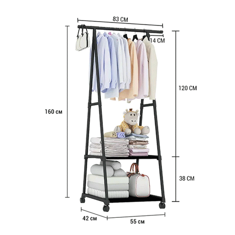 Triangle Coat hanger Rack