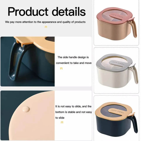 4 Partition Spices Storage Box