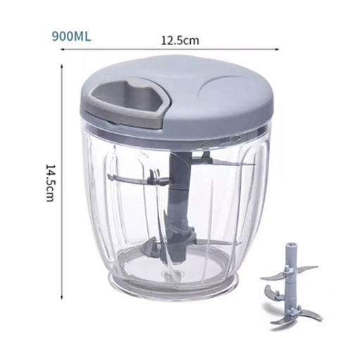 900ml Garlic Press and Food Chopper