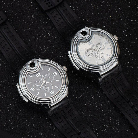 Wrist Watch Inflatable Lighter 2 in 1 Design