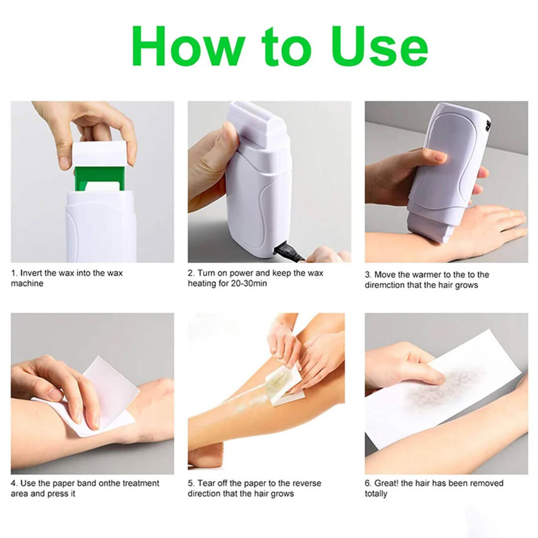 3 in 1 Hair Removal Waxing Kit