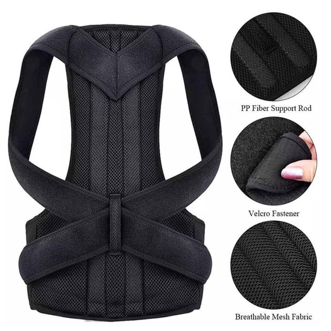 Adjustable Posture Back Belt Support for Men & Women