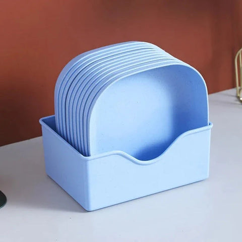 10Pcs Multi-function Spit Bone Dish