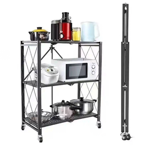 3-Tier Racks Utility Kitchen Storage Organizer