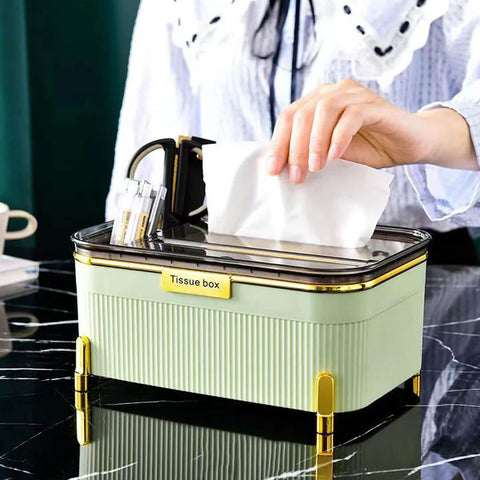 3 in 1 Multifunctional Desktop Tissue Box