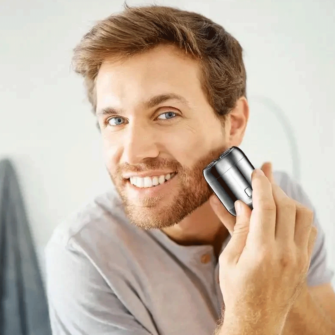 Portable Pocket Shave Mini Electric Shaver