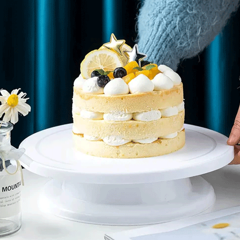 360 Rotating Cake Decorating Stand