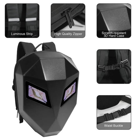 LED Eye Display Backpack