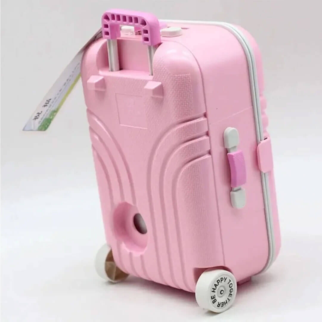 Mini Musical Suitcase Jewelry Box
