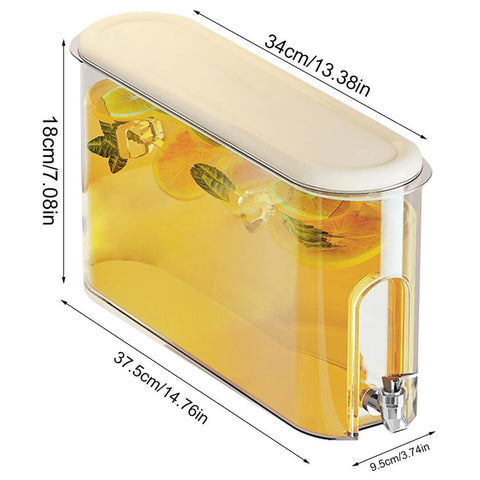 4000ml Fridge Juice Dispenser with Tap