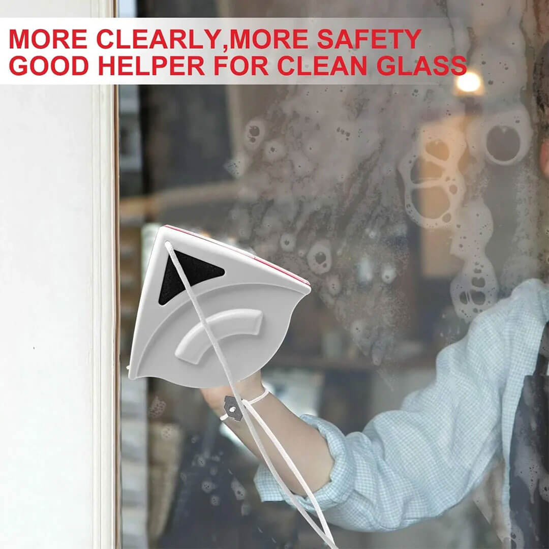 Magnetic Double Sided Glass Cleaner